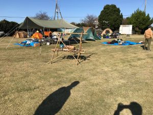 「さるだ学習館」オープニングイベント、ボーイスカウトキャンプ2